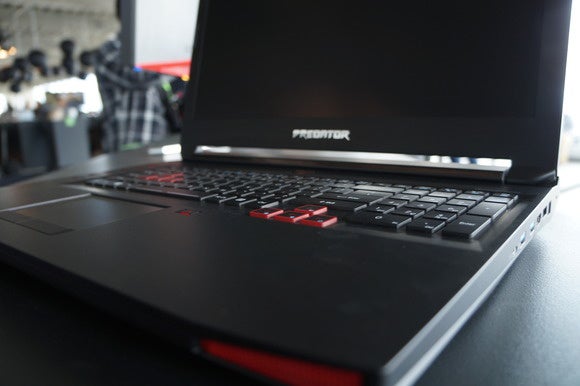 predator laptop front