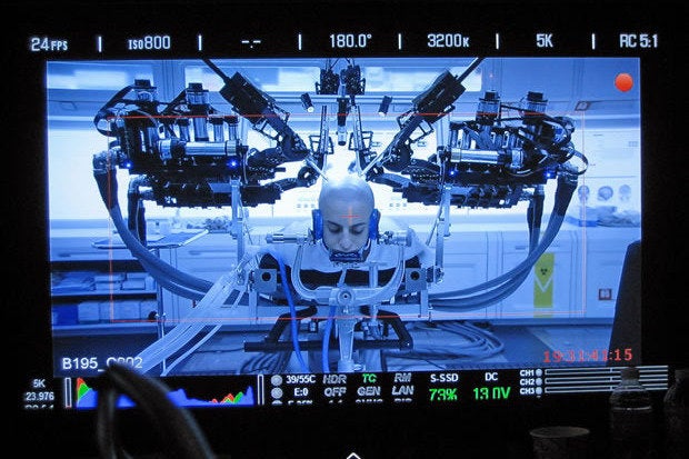 Raven II surgical robot in Ender's Game