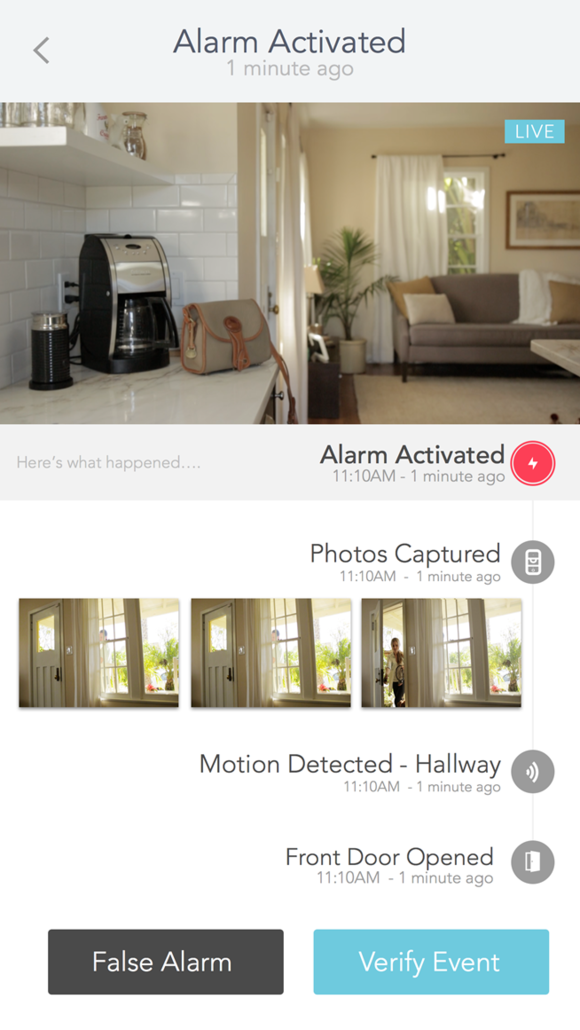 Abode alarm