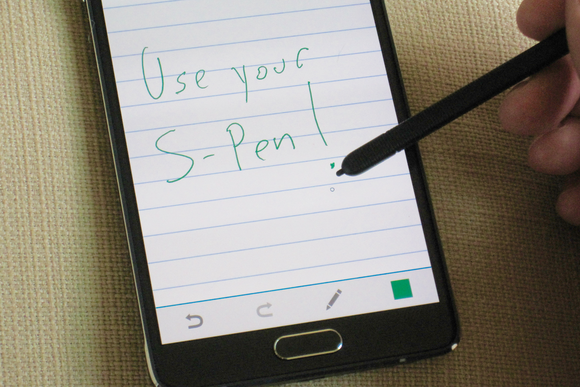 how does samsung s pen work