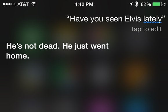 siri elvis