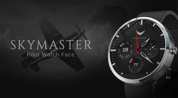 Skymaster Pilot Watch Face