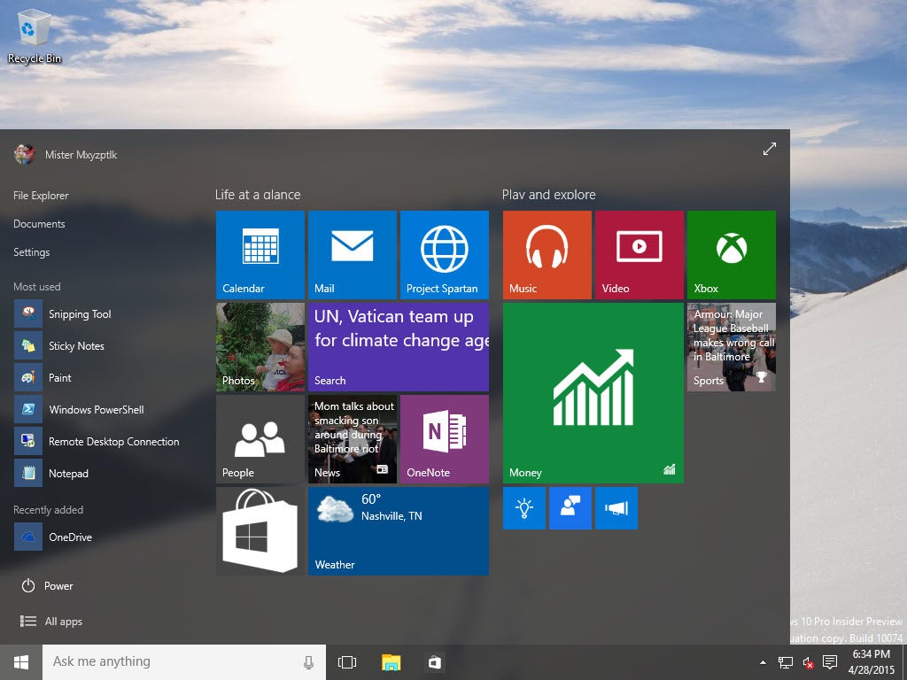 windows 10 pro insider preview updates