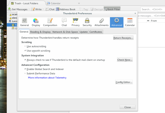 thunderbird prefs