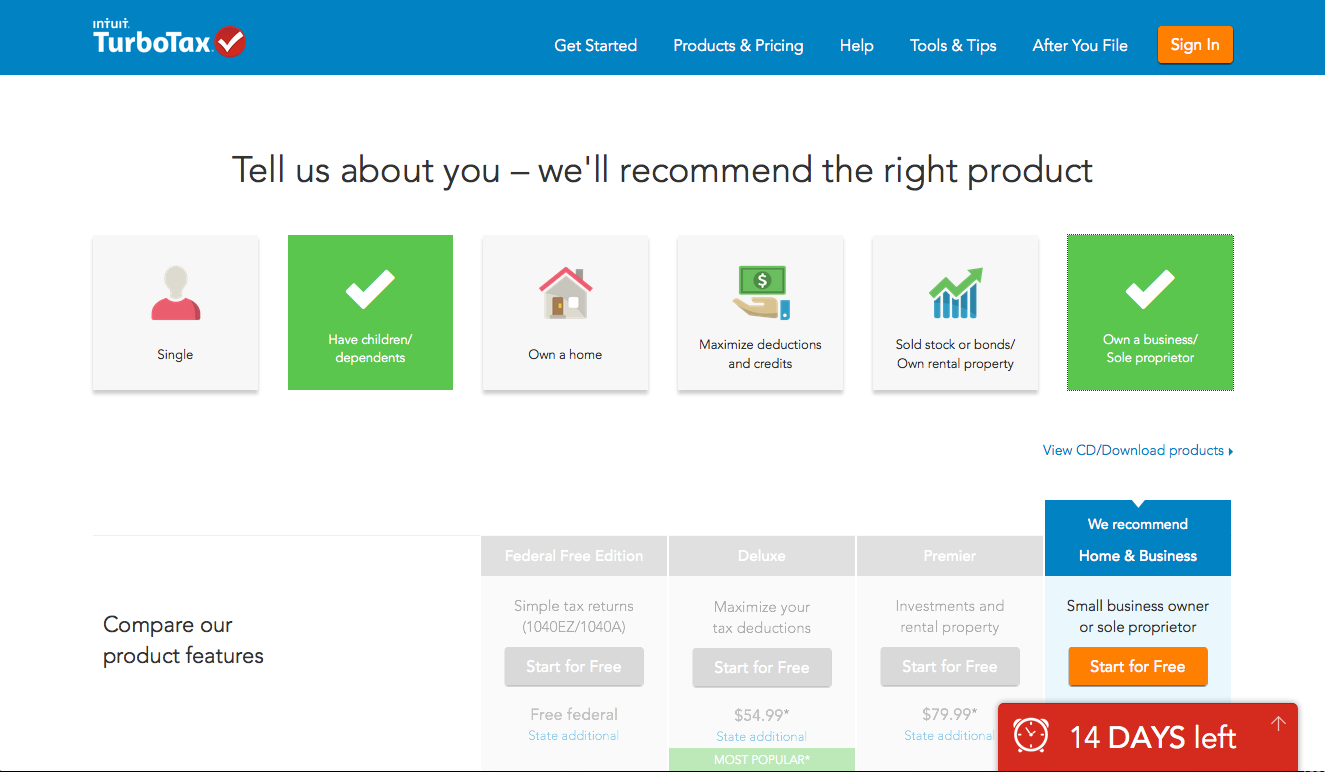 full service turbotax review