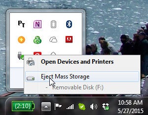 Eject Windows 10 External Drive