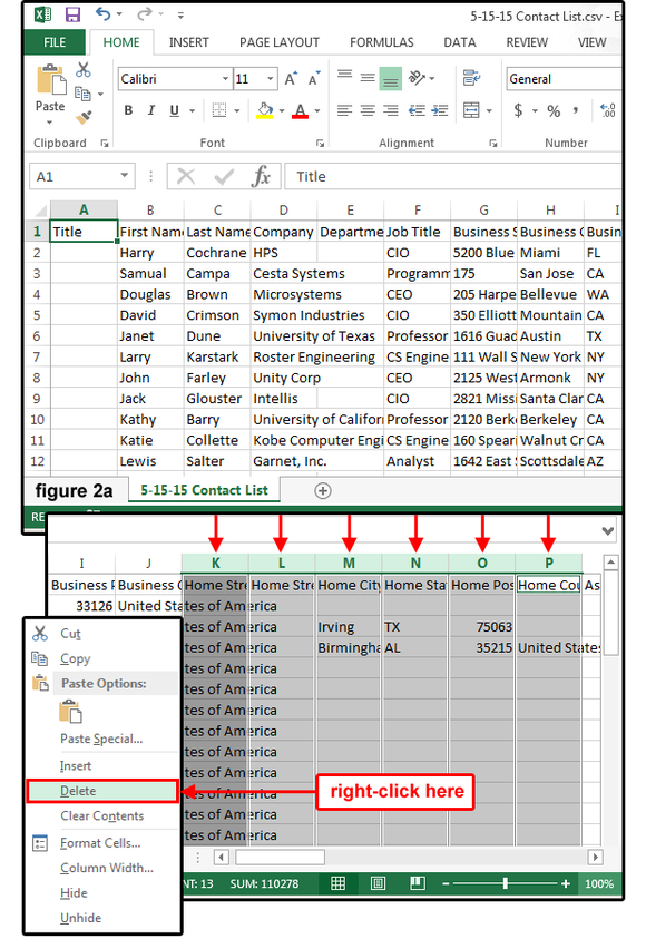 2 remove unnecessary unwanted columns fields