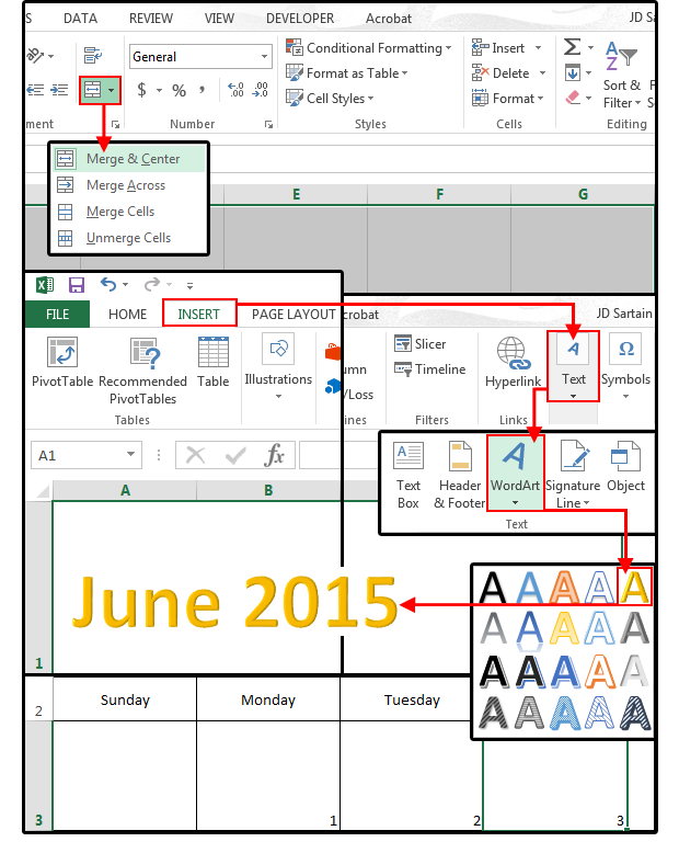 Excel's best tricks How to make a calendar PCWorld