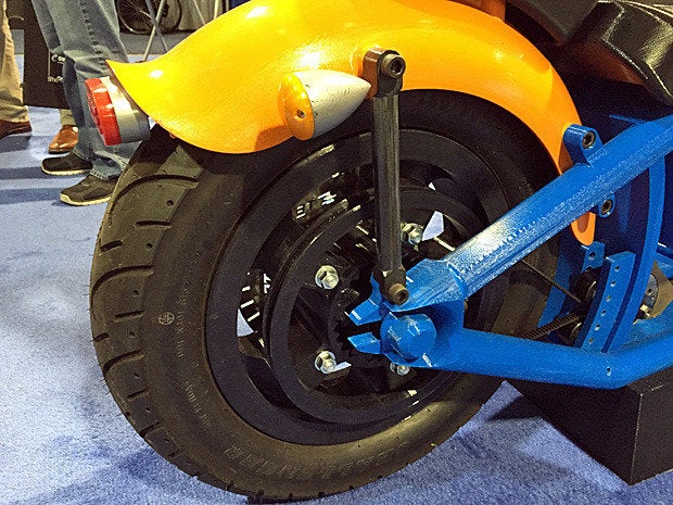 3d motorcycle wheel