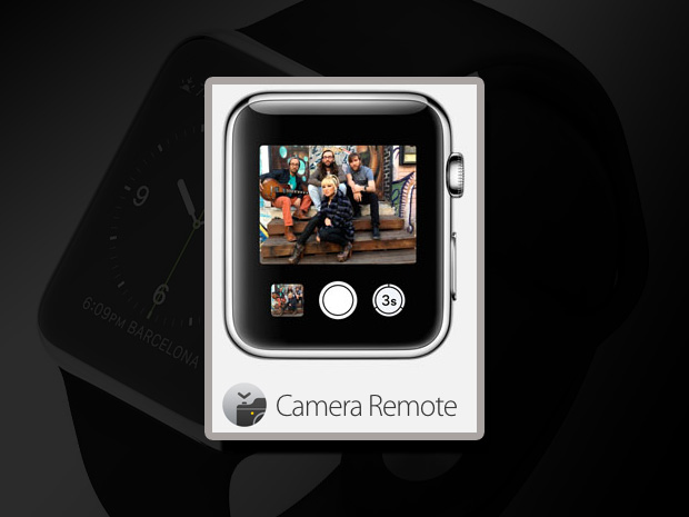 apple watch camera remote