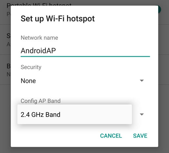 android m hotspot