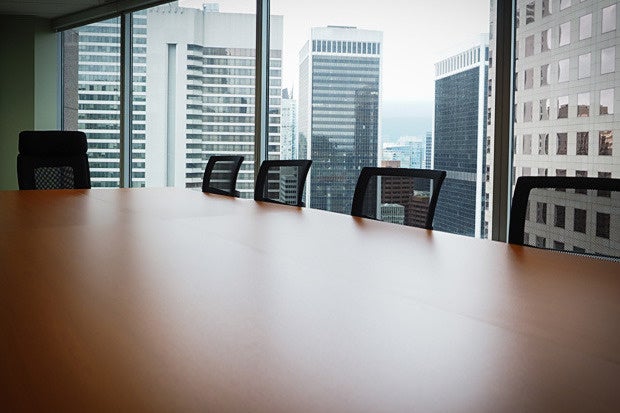 boardroom table