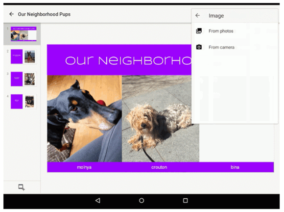 google slides insert image