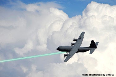 DARPA plans to mount its HELLADS laser on planes, drones, ships and ground vehicles.