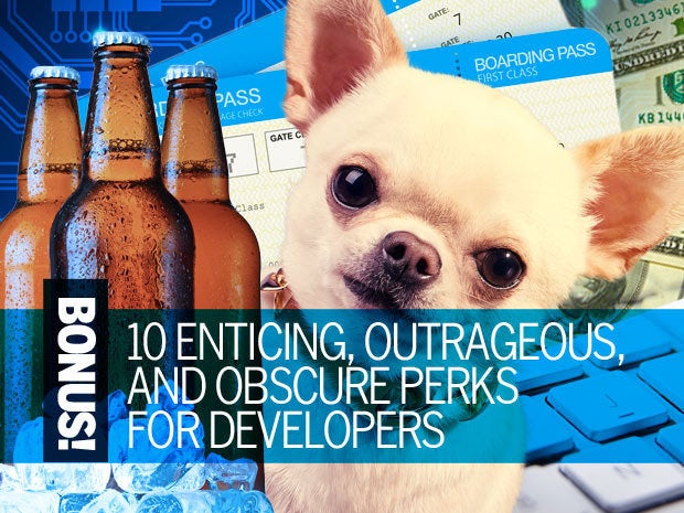 Bonus! 10 enticing, outrageous, and obscure perks for developers