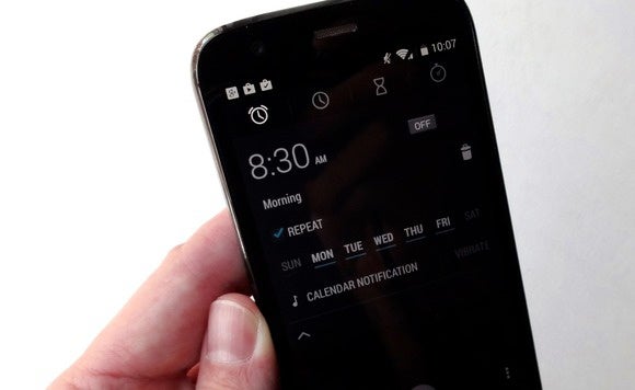 Put your alarms on a schedule