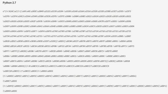 instagram emoji regex
