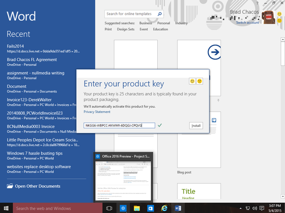 office 2016 product key