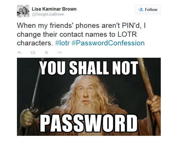 Password Confession