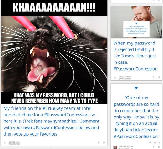 Password Confessions