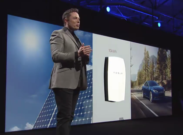Elon Musk announces the Powerwall battery line
