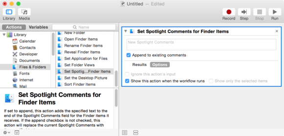 spotlight workflow