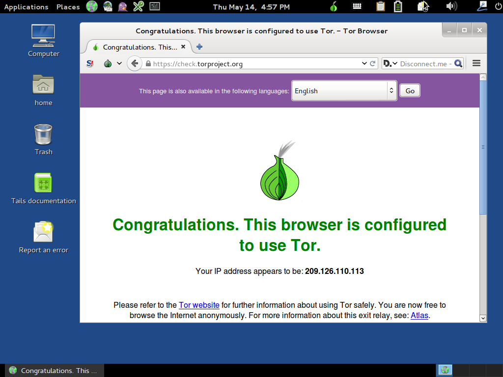 why does tor browser install on desktop