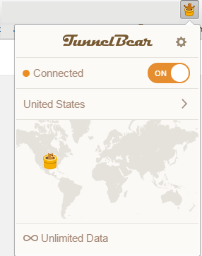 chrome tunnelbear vpn