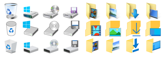 windows 10 icons