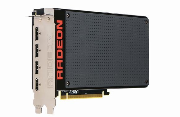 amd radeon fury x front view