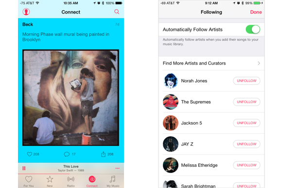 apple music guide connect
