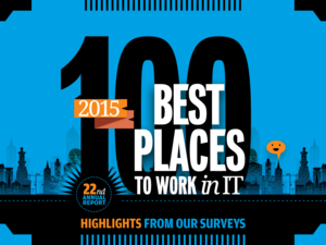 Computerworld Best Places to Work in IT 2015 [ cover slide ]