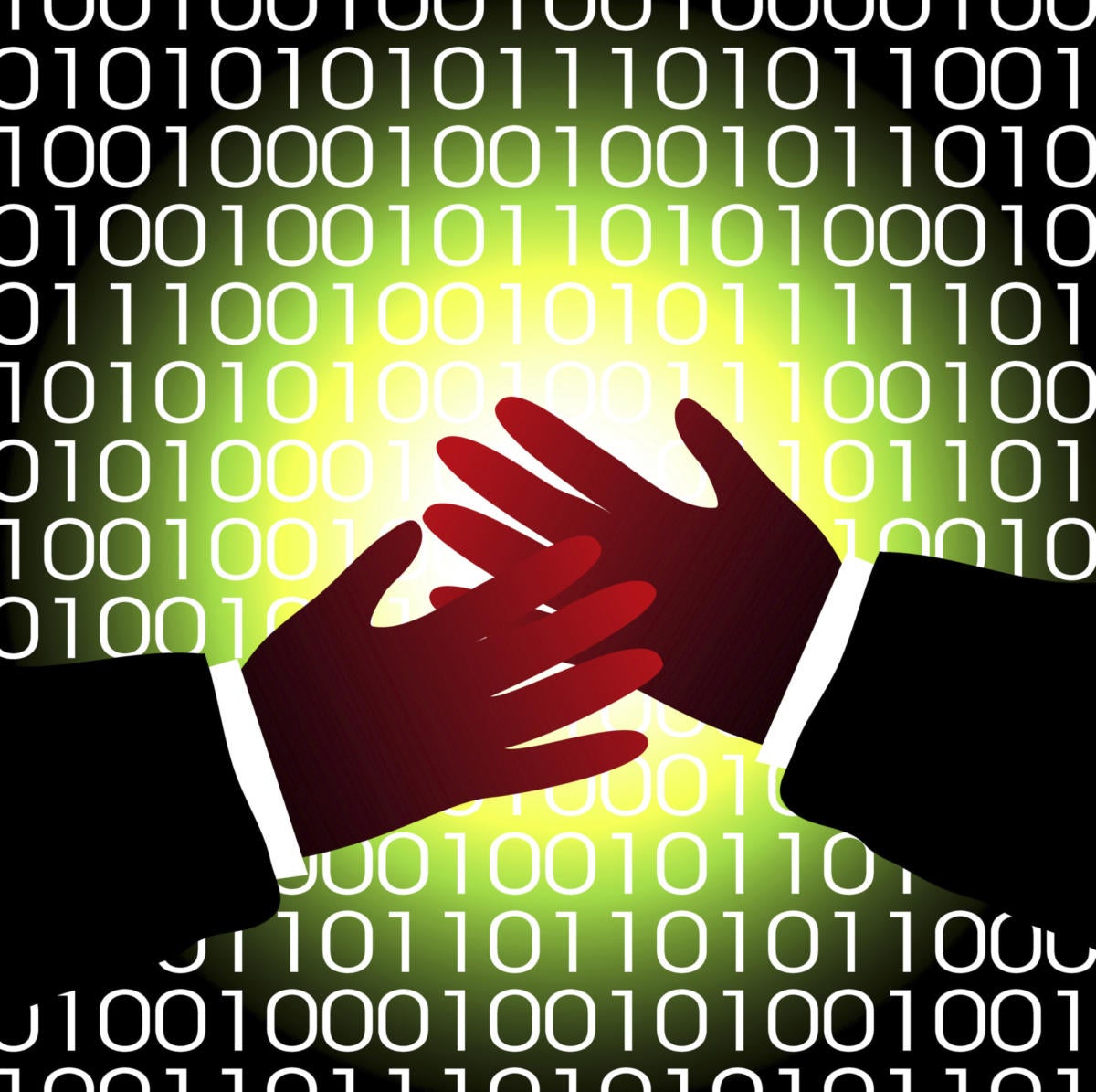 data integration hands cooperation