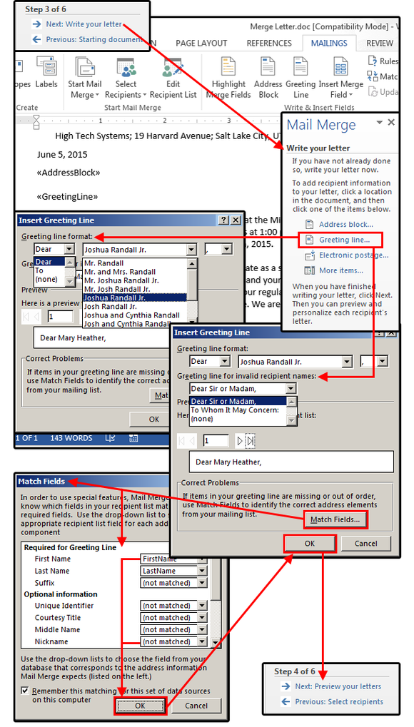 Mail Merge Master Class How To Merge Your Excel Contact