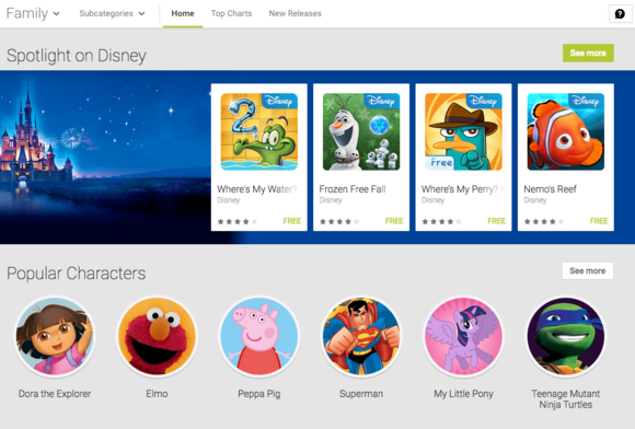 google play family