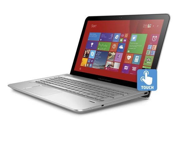 hp envy nb 15.6 left facing