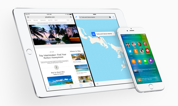 ios9 ipad and iphone