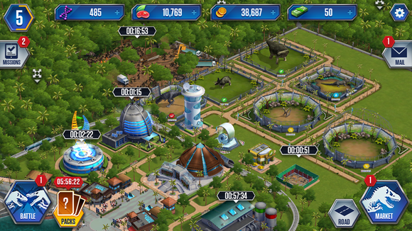 jurassic map
