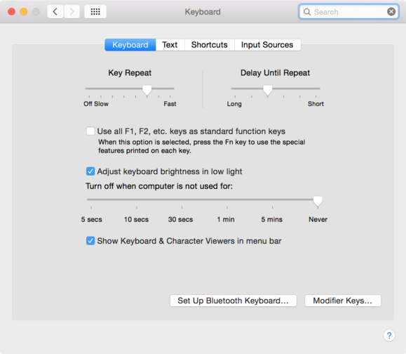 mac 911 keyboard function