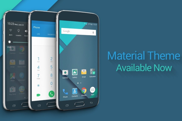 Material design theme s6