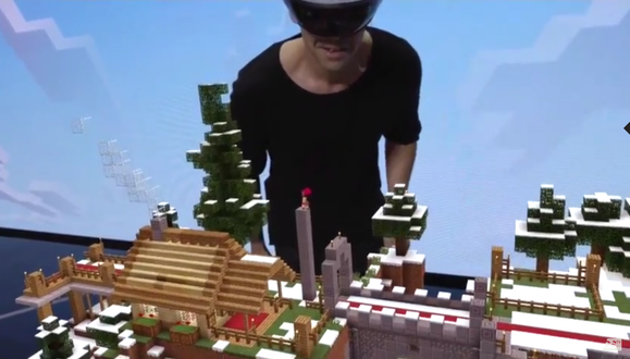 minecraft hololens