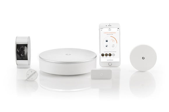 Myfox home alarm and camera