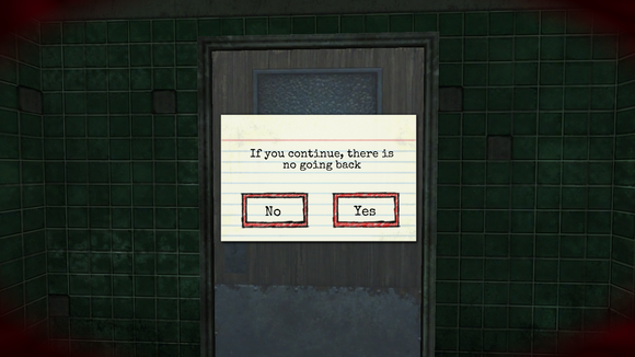 no going back