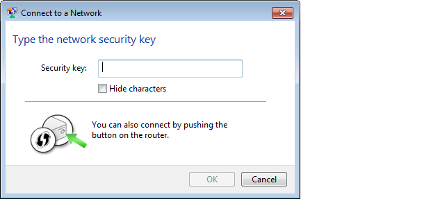 logging into a personal WPA2 network