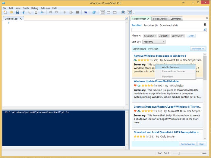 powershell tools scriptbrowser4