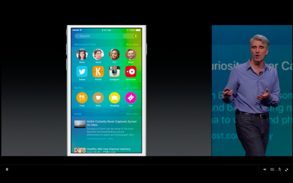 Siri proactive