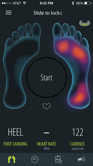 sensoria pressure app
