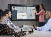 Microsoft Surface Hub supersizes smartphone addiction