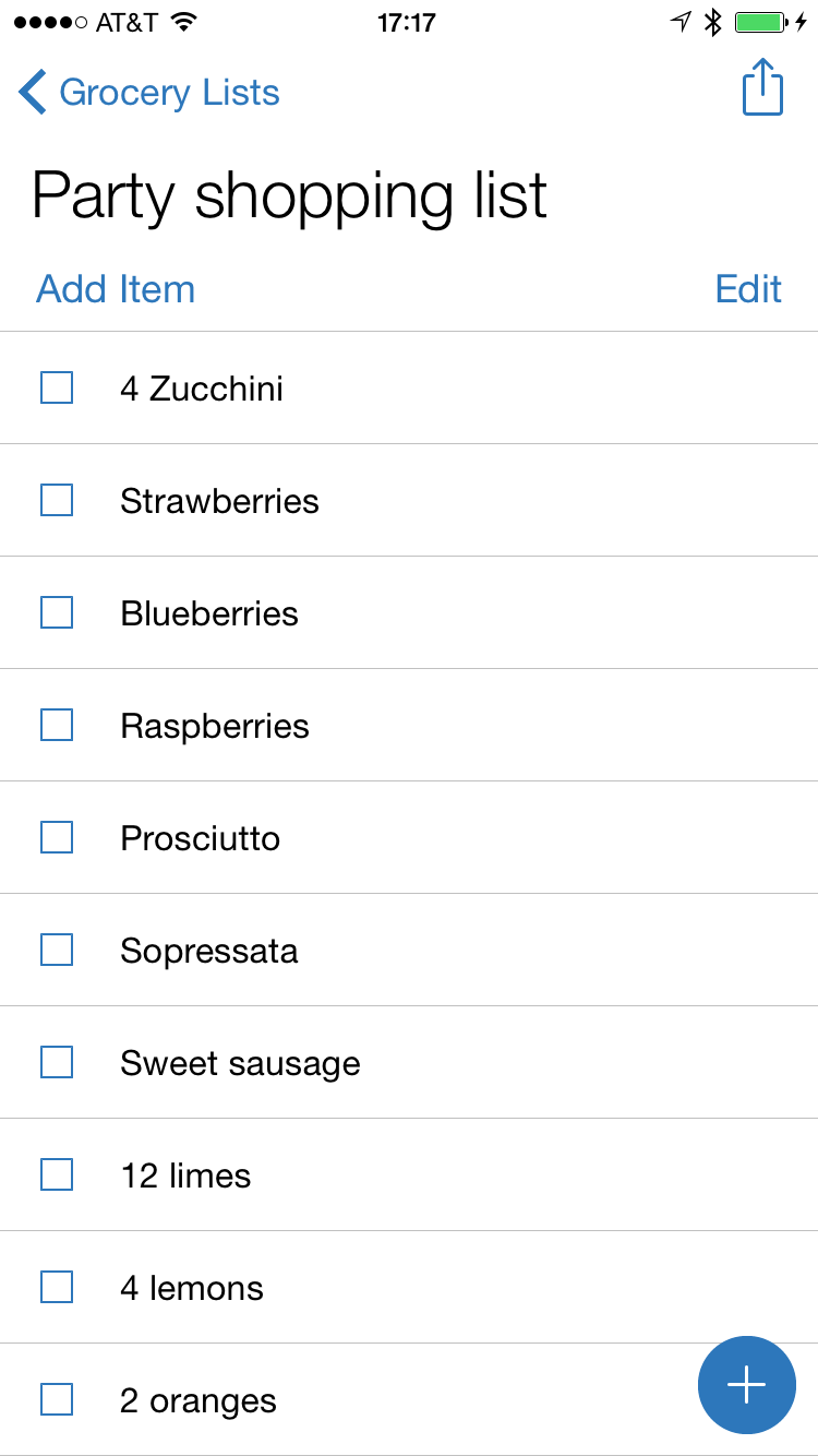 Onenote Grocery List Template