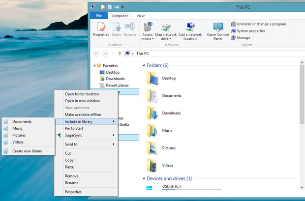 Word 2013 cheat sheet - OneDrive shortcut